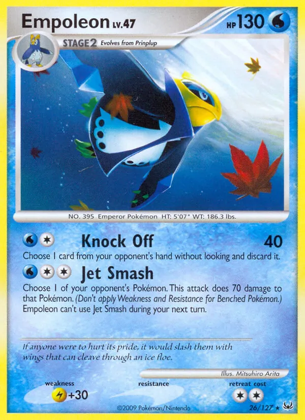 Empoleon #26 – Platinum card