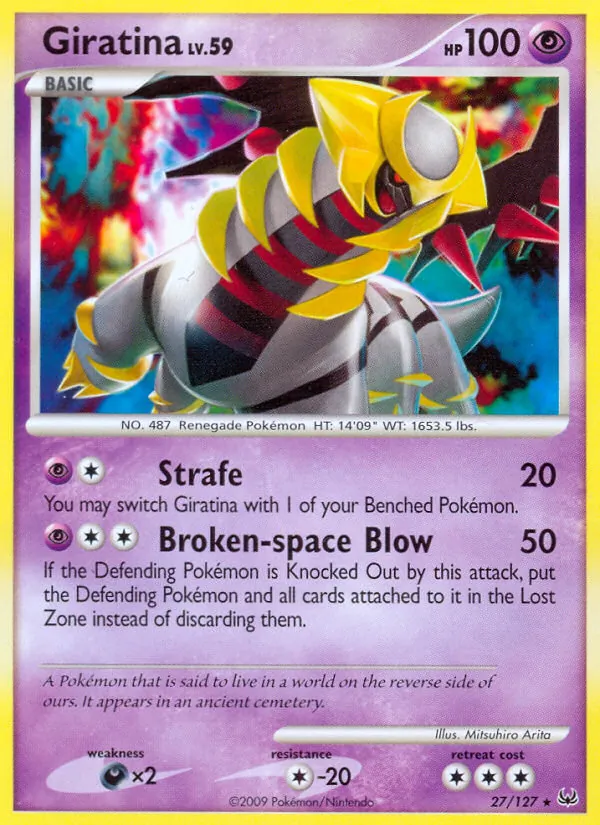 Giratina #27 – Platinum card