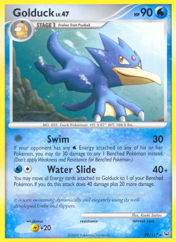 Golduck #29 – Platinum card
