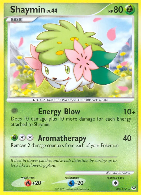 Shaymin #38 – Platinum card