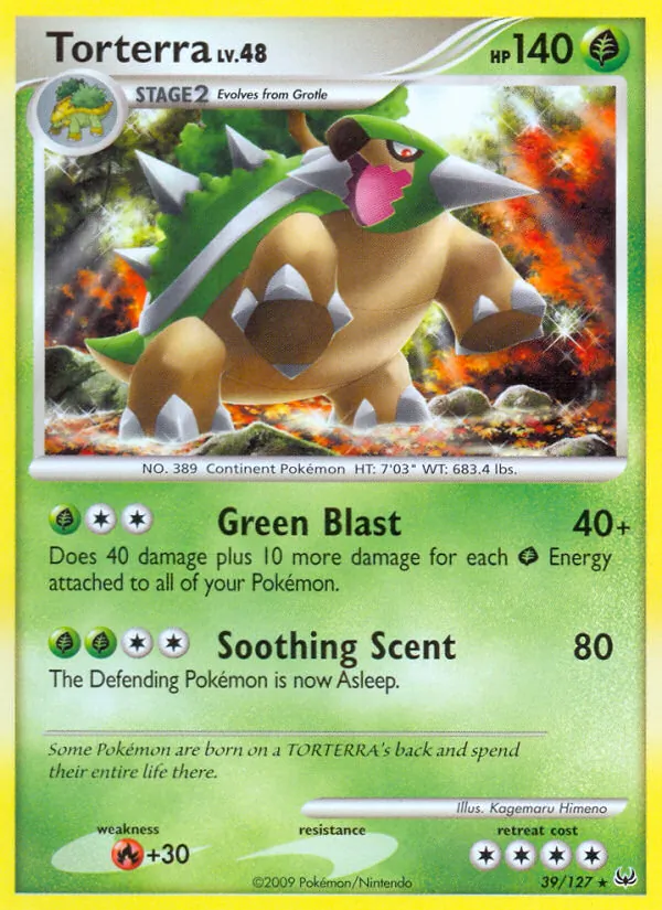 Torterra #39 – Platinum card