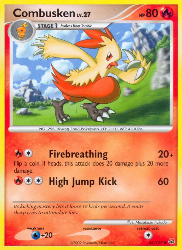 Combusken #45 – Platinum card