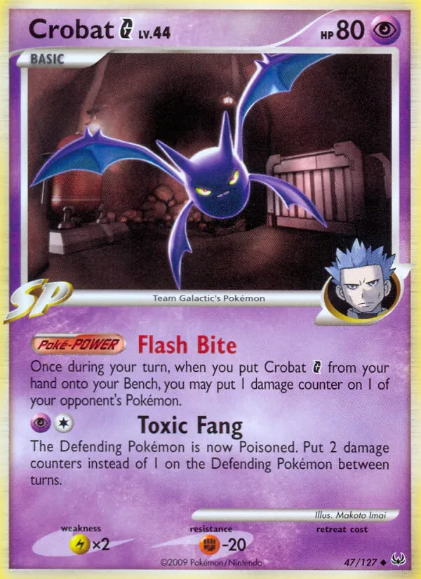 Crobat G #47 – Platinum card