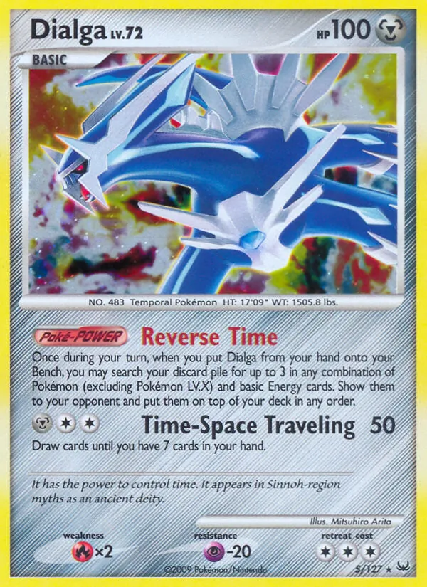 Dialga #5 – Platinum card