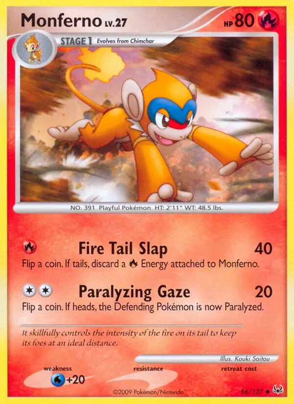 Monferno #56 – Platinum card