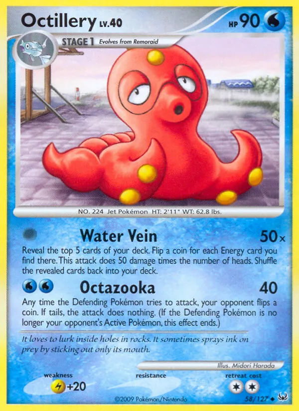 Octillery #58 – Platinum card