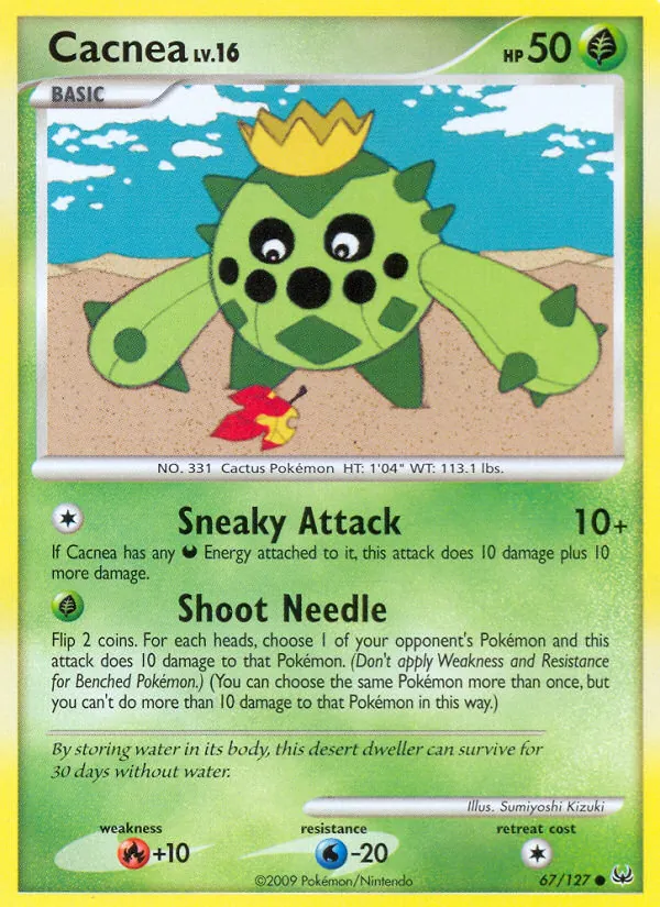 Cacnea #67 – Platinum card