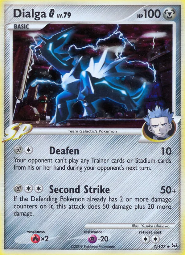 Dialga G #7 – Platinum card