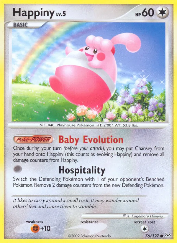 Happiny #76 – Platinum card