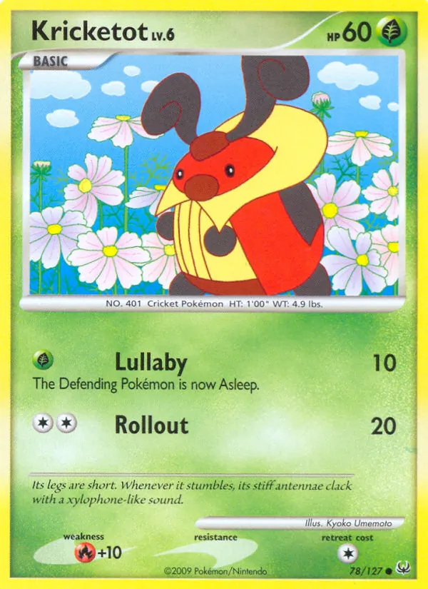 Kricketot #78 – Platinum card