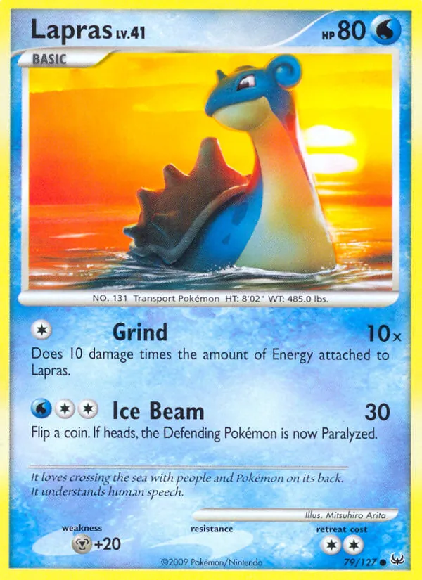 Lapras #79 – Platinum card