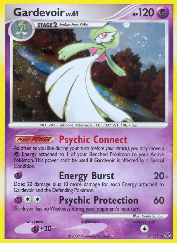 Gardevoir #8 – Platinum card
