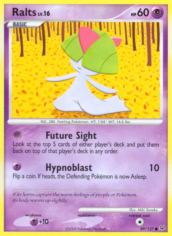 Ralts #89 – Platinum card