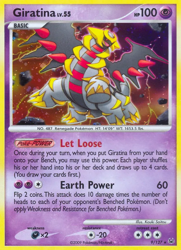 Giratina #9 – Platinum card