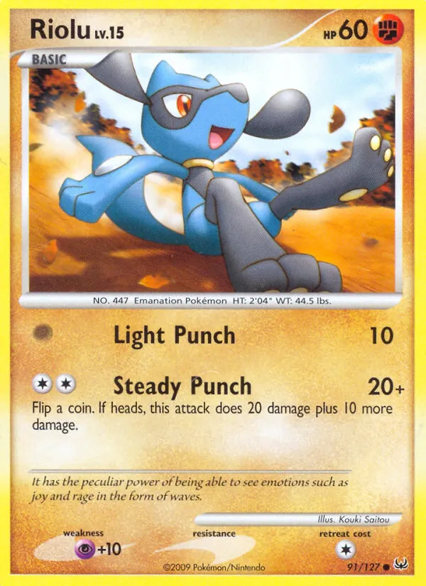 Riolu #91 – Platinum card