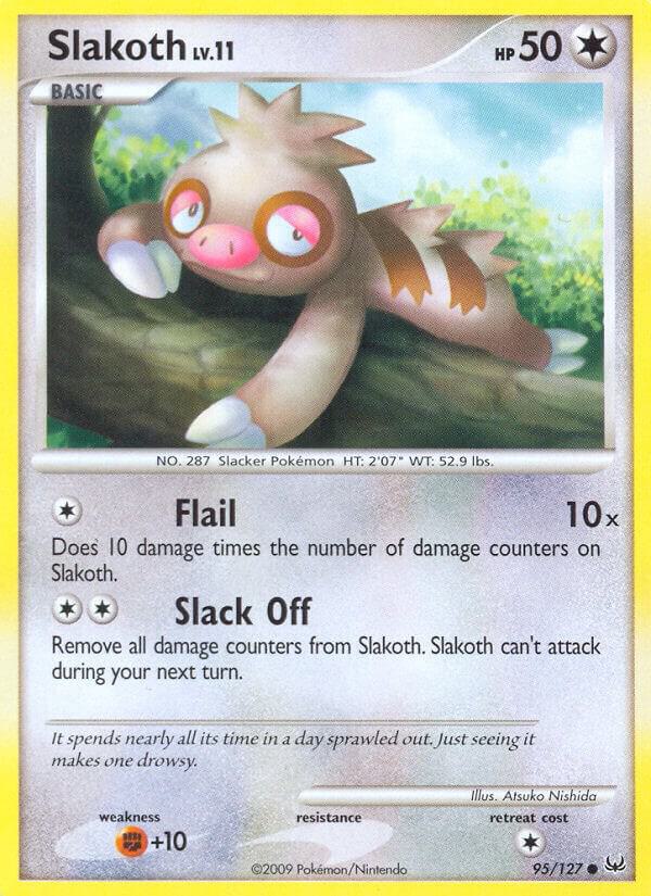 Slakoth #95 – Platinum card