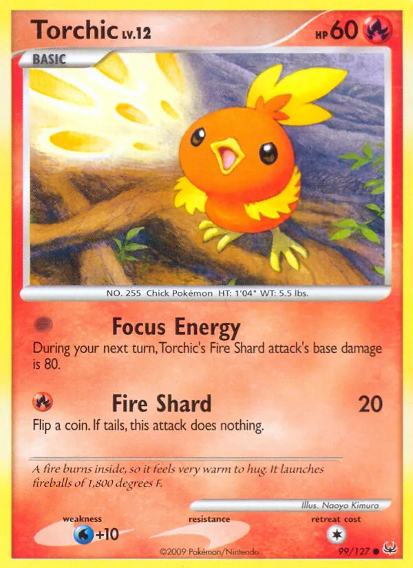 Torchic #99 – Platinum card
