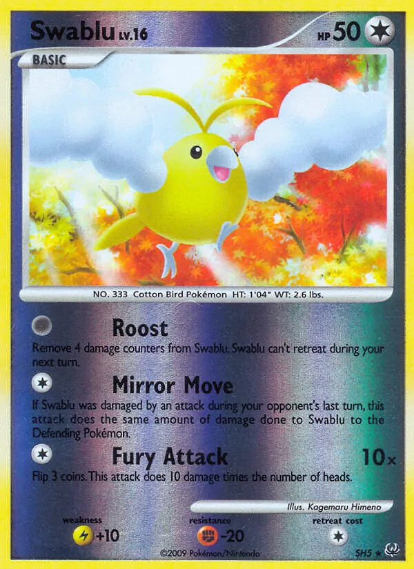Swablu #SH5 – Platinum card