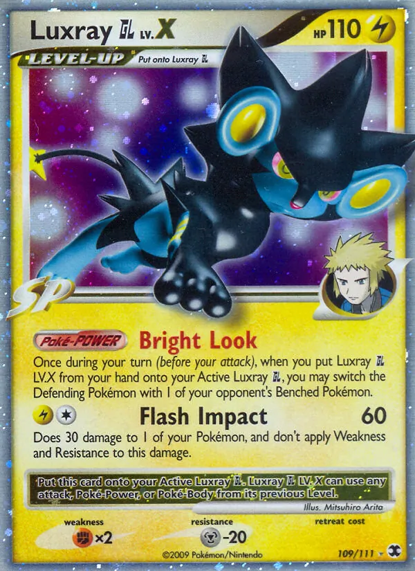 Luxray GL LV.X #109 – Rising Rivals card