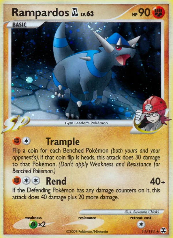 Rampardos GL #11 – Rising Rivals card