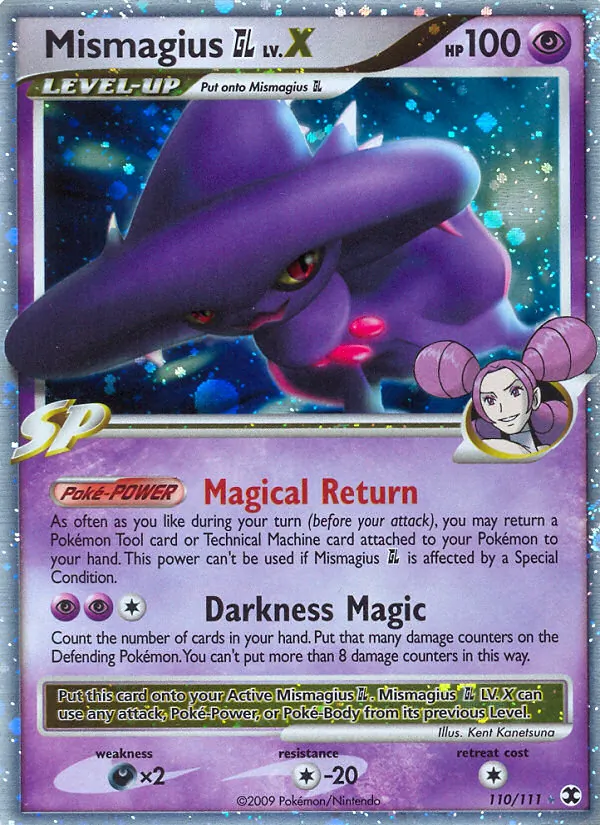 Mismagius GL LV.X #110 – Rising Rivals card