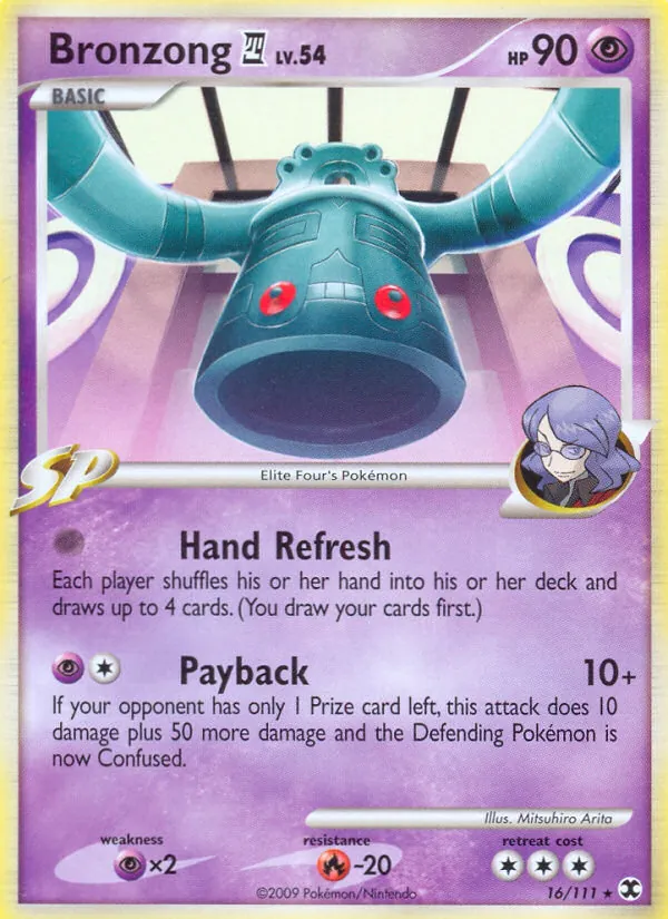 Bronzong E4 #16 – Rising Rivals card