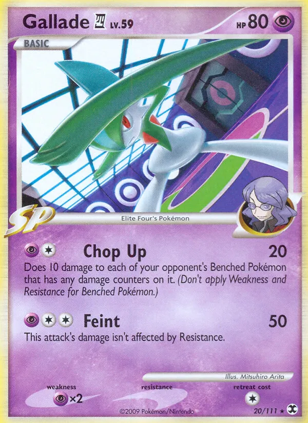 Gallade E4 #20 – Rising Rivals card