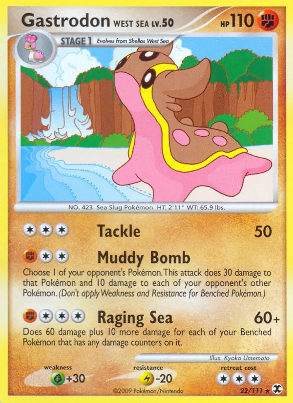 Gastrodon West Sea #22 – Rising Rivals card