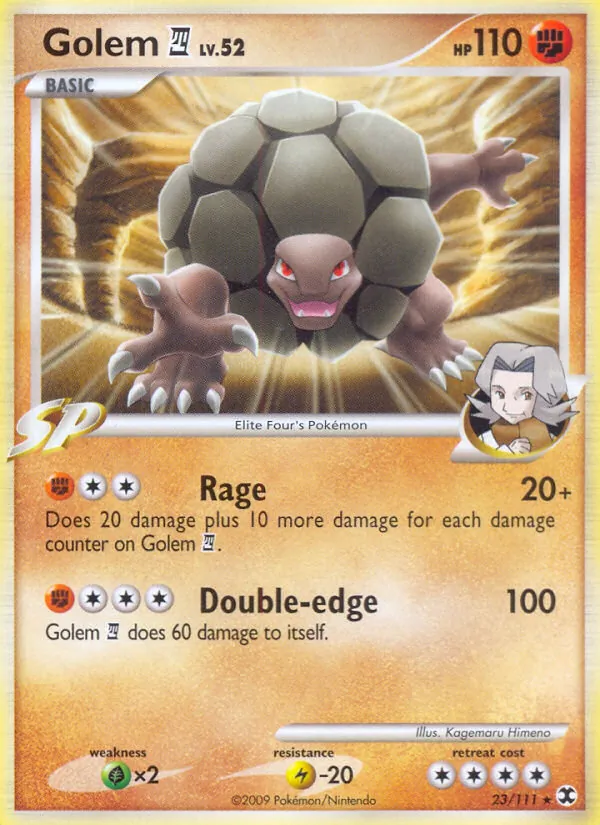 Golem E4 #23 – Rising Rivals card