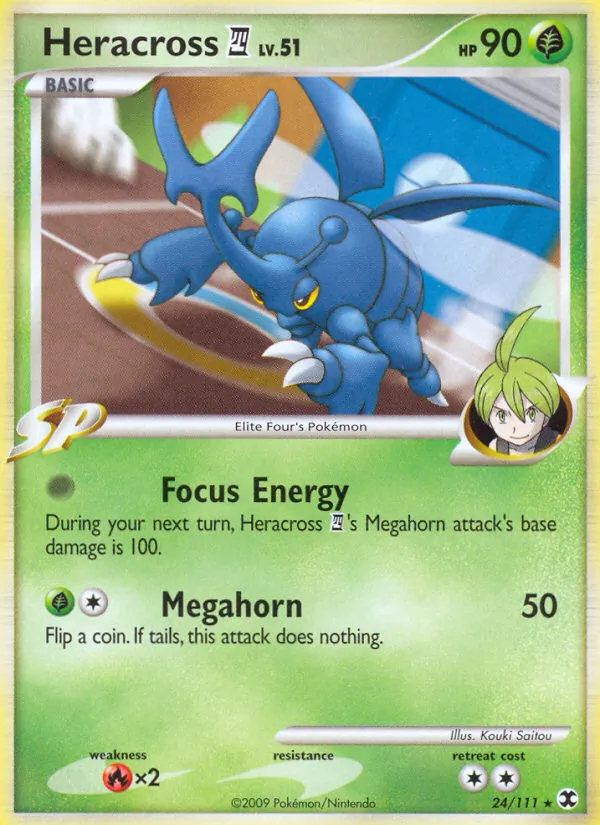 Heracross E4 #24 – Rising Rivals card