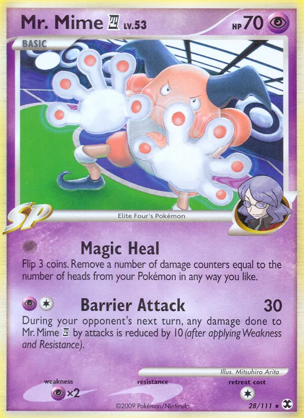 Mr. Mime E4 #28 – Rising Rivals card