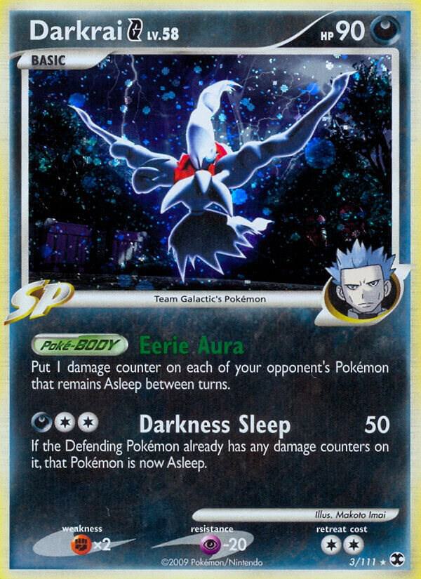 Darkrai G #3 – Rising Rivals card