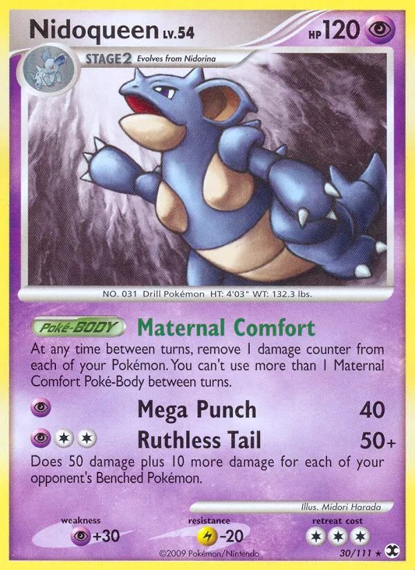 Nidoqueen #30 – Rising Rivals card