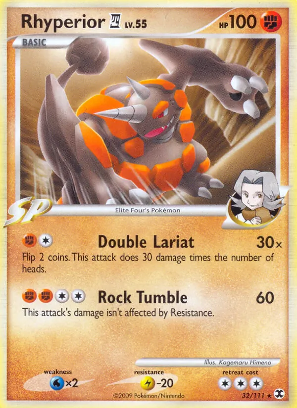 Rhyperior E4 #32 – Rising Rivals card