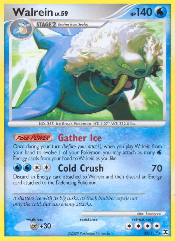 Walrein #36 – Rising Rivals card