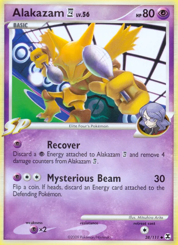 Alakazam E4 #38 – Rising Rivals card