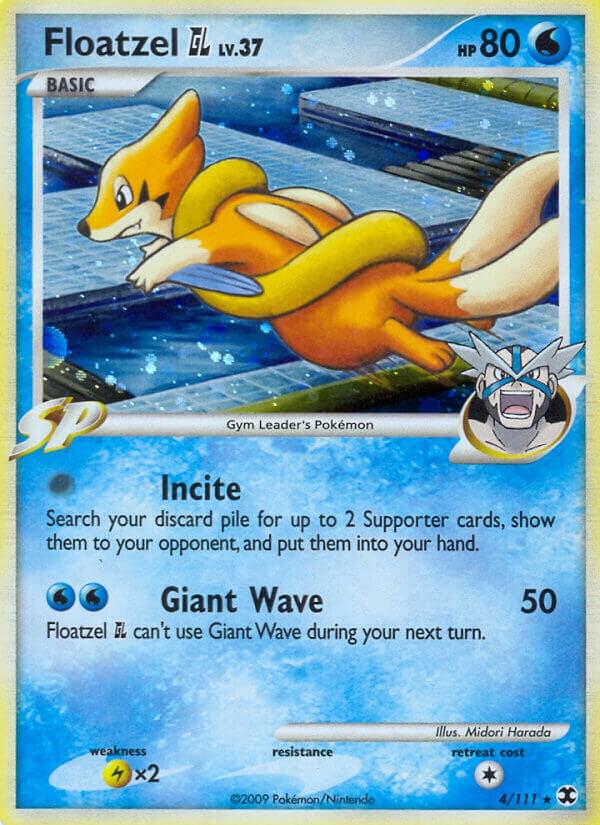 Floatzel GL #4 – Rising Rivals card