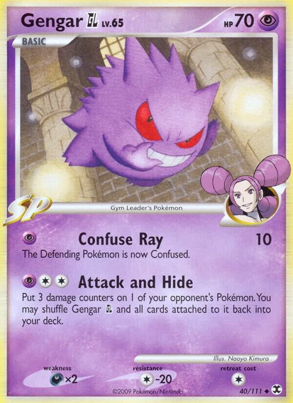 Gengar GL #40 – Rising Rivals card