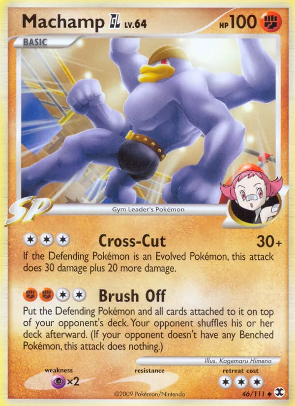 Machamp GL #46 – Rising Rivals card