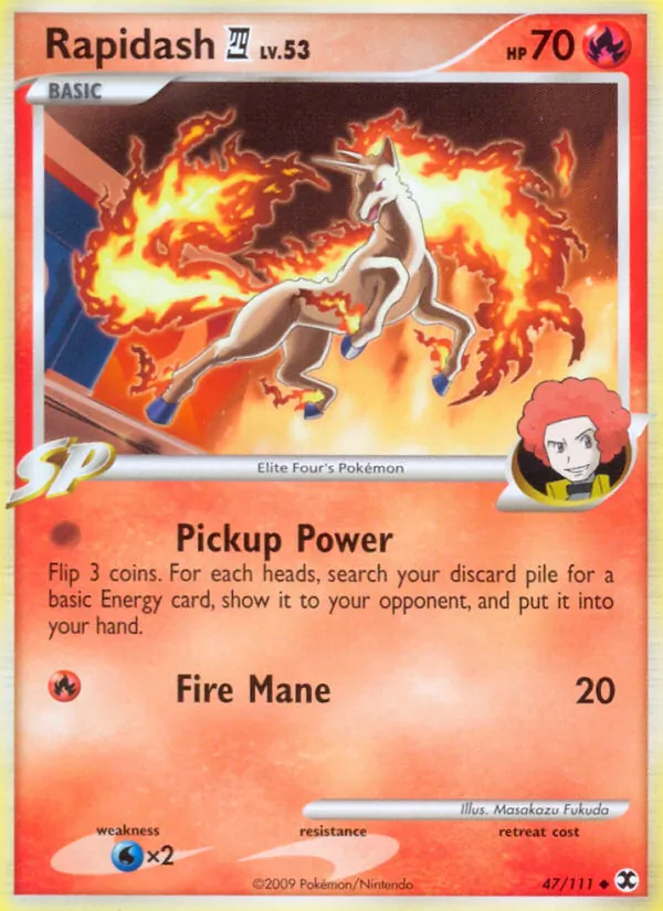 Rapidash E4 #47 – Rising Rivals card