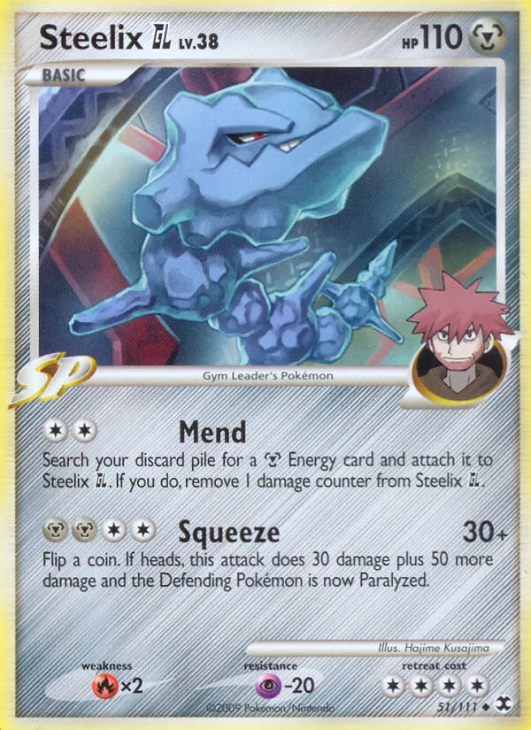 Steelix GL #51 – Rising Rivals card