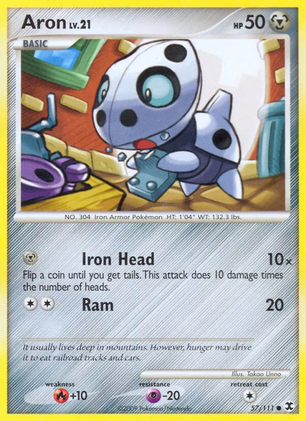 Aron #57 – Rising Rivals card