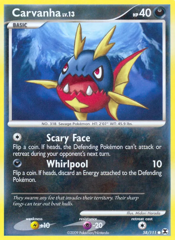 Carvanha #58 – Rising Rivals card
