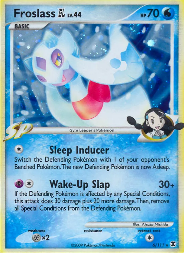 Froslass GL #6 – Rising Rivals card
