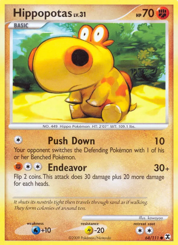 Hippopotas #64 – Rising Rivals card