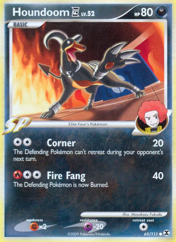 Houndoom E4 #65 – Rising Rivals card
