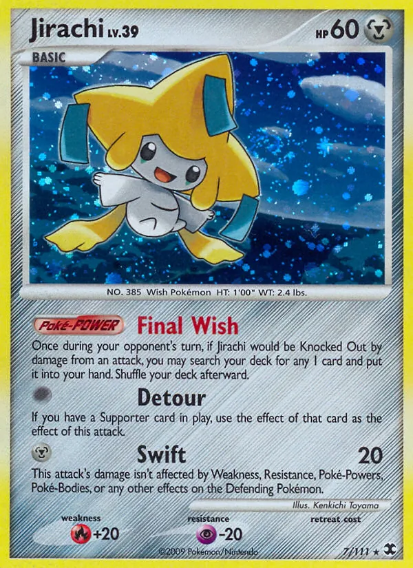 Jirachi #7 – Rising Rivals card