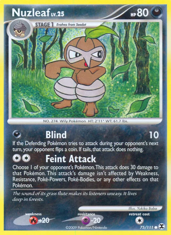 Nuzleaf #75 – Rising Rivals card