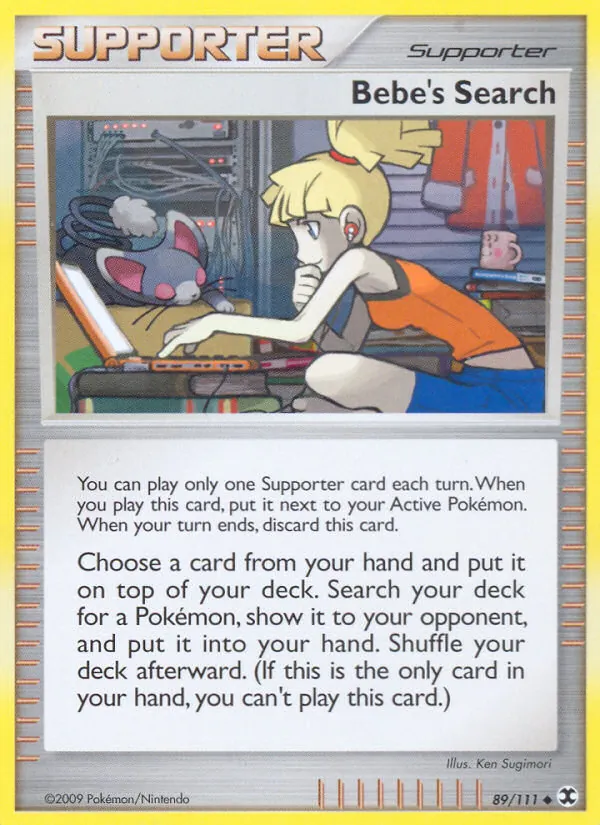 Bebe's Search #89 – Rising Rivals card