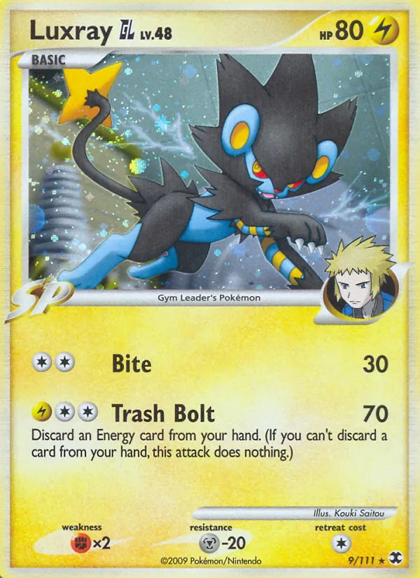 Luxray GL #9 – Rising Rivals card